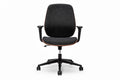 **Ergonomische bureaustoel met verstelbare armleuningen en comfortabele zitting**